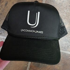 Uncommon James Black trucker hat